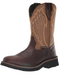 Wolverine - Rancher Eagle Waterproof Steel Toe 10" Construction Boot - Lyst