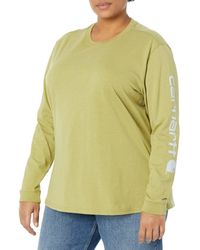 Carhartt - Plus Size Loose Fit Long Sleeve Graphic T-shirt - Lyst