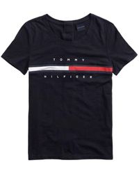 Tommy Hilfiger - Adaptive Seated Short Sleeve T Shirt With Magnetic Closure - Lyst