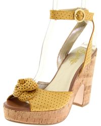 Seychelles - Sands Of Time Ankle-strap Sandal,yellow,7.5 M Us - Lyst