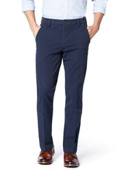 Dockers - Slim Tapered Fit Workday Khaki Smart 360 Flex Pants (black) Men's Clothing - Lyst