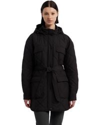 HUNTER - Friday Semi Cire Self Packable Quilted Jacket - Lyst