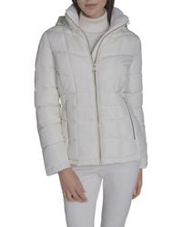 Calvin Klein - Hooded Puffer Jacket – Lightweight Quilted Winter Coat With Zipper - Lyst
