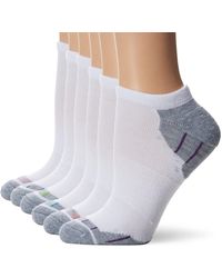 Hanes - Womens 6-pair Comfort Fit No Show Athletic Socks - Lyst