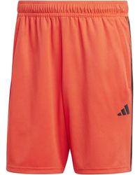 adidas - Train Essentials Piqué 3-Stripes Shorts - Lyst