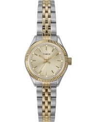 Timex - Two-tone Bracelet Gold-tone Dial Two-tone - Lyst