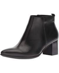ecco shape 45 block ankle boot