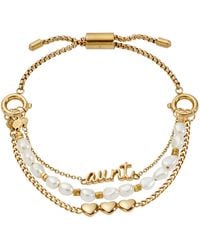 ALEX AND ANI - "home Is Where The Heart Is" Aunt Stranded Bracelet - Lyst