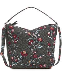 Vera Bradley - Cotton Oversized Hobo Shoulder Bag - Lyst