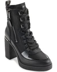 DKNY - Toia-lace Up Boot Combat - Lyst