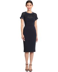 Maggy London - Illusion Dress Occasion Event Party Holiday Cocktail Guest Of Wedding - Lyst
