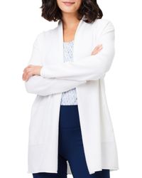 NIC+ZOE - Nic+zoe Cool Down Open Front Cardigan - Lyst