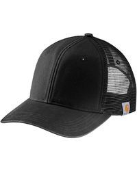 Carhartt - Canvas Mesh Back Cap,black,one Size - Lyst