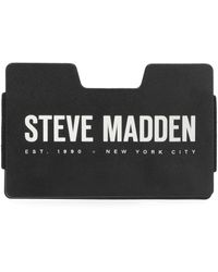 Steve Madden - Minimalist Wallet Credit Card Holder Removable Money Clip - Lyst