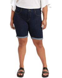 Levi's - Plus-size Shaping Bermuda Shorts - Lyst