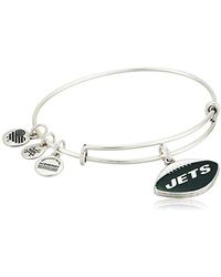 Alex and Ani Women/'s Color Infusion New York Giants Football II EWB Bracelet ...