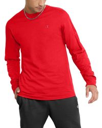 Champion - , Classic Long Sleeve, Comfortable, Soft T-shirt For - Lyst