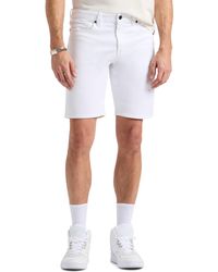 Buffalo David Bitton - Non-denim Relaxed Straight Dean French Terry Shorts With Cotton Blend Stretch - Lyst