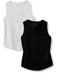 Amazon Essentials - Regular-fit 100% Cotton Sleeveless Tank Top - Lyst