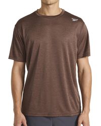 Reebok - 's Horizon Short Sleeve Crewneck T-shirt - Lyst