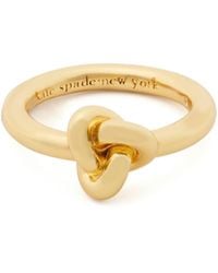 Kate Spade - Double Knot Ring - Lyst