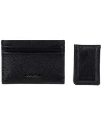 Calvin Klein - Rfid Leather Card Case Wallet Set - Lyst