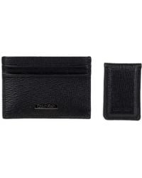 Calvin Klein Men's Wallet Sets-Minimalist Bifold and Card Cases