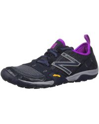 New Balance S Minimus Wt10v1 Trail Running Shoes in Black/Blue (Black) -  Save 44% | Lyst