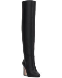 Jessica Simpson - Zipper Faux Leather Over-The-Knee Boots - Lyst