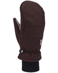 Carhartt - Insulated Duck Synthetic Leather Knit Cuff Mitt - Lyst