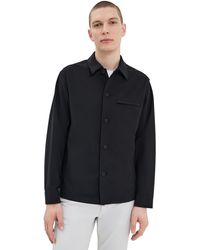 Theory - Precision Ponte Overshirt - Lyst