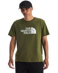 The North Face - Core Half Dome Short-sleeve Tee | Regular Fit Cotton Shirt With Graphic Design & Ribbed Collar - Lyst
