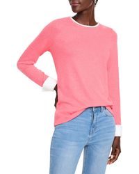 NIC+ZOE - Nic+zoe Cozy Cuffed Double Layer Top - Lyst