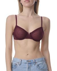 Tommy Hilfiger - S Unlined Balconette Bra With Underwire - Lyst