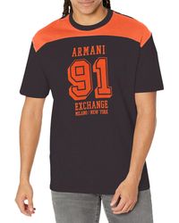 Emporio Armani - A | X Armani Exchange 91 Logo Comfort Fit T-shirt - Lyst