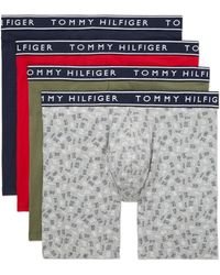 Tommy Hilfiger - Cotton Stretch 4-pack Boxer Brief - Lyst