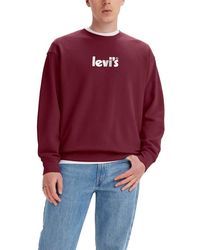 Levi's - Relaxed Graphic Crewneck Sweatshirt, - Lyst