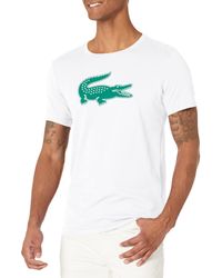 Lacoste - Sport Short Sleeve Ultra Dry Croc Graphic T-shirt Core - Lyst