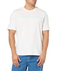 Emporio Armani - A | X Armani Exchange Line Logo Branded Short Sleeve T-shirt - Lyst