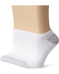 Hanes - Womens 10-pair Value Pack No Show Fashion Liner Socks - Lyst