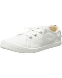 roxy white tennis shoes