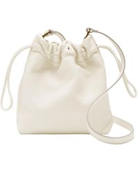 rayna drawstring crossbody fossil