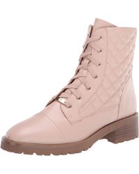 Nanette Lepore - Idalia Quilted Lug Sole Combat Boot - Lyst