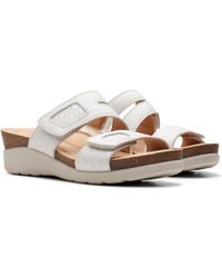 Clarks - Collection Calenne Maye Wedge Sandal - Lyst