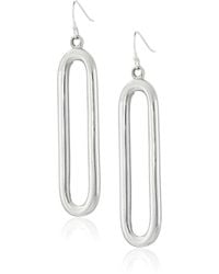 Ben-Amun - Industria Silver-plated Drop Earrings - Lyst