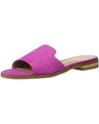 Pelle Moda Hailey Flat Sandal - Purple