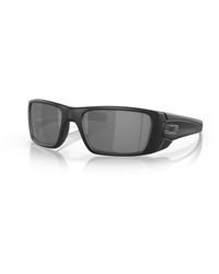 Oakley - Mod. 9013 Sun Frogskins 24-420 55 Rectangular Sunglasses 55, Matte Carbon/black Iridium - Lyst