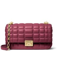 Michael Kors - Tribeca Large Convertible Chain Shoulder Bag - Lyst