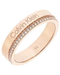 Calvin Klein Rings for Women | Online Sale up to 37% off | Lyst