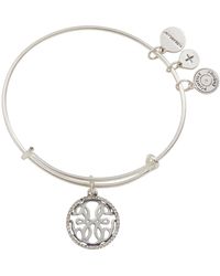 ALEX AND ANI - Path Of Life Charm Bangle - Lyst